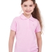 Поло для девочек Mini Maxi, модель 0366, цвет розовый 