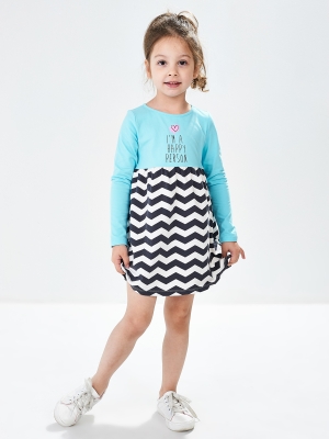 Платье для девочек Mini Maxi, модель 2360, цвет бирюзовый