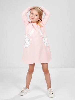 Платье для девочек Mini Maxi, модель 4985, цвет розовый