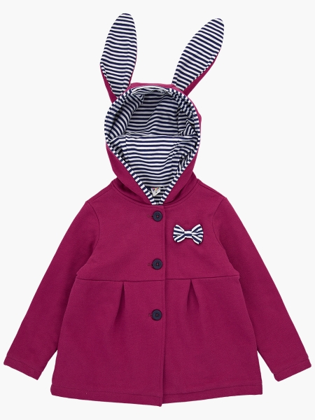 Куртка для девочек Mini Maxi, модель 7758, цвет лиловый 