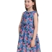 Платье для девочек Mini Maxi, модель 7567, цвет синий/мультиколор 