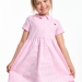 Платье для девочек Mini Maxi, модель 2684, цвет клетка/розовый 