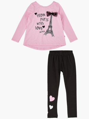 Комплект одежды для девочек Mini Maxi, модель 3699/3700, цвет розовый
