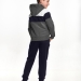 Спортивный костюм для мальчиков Mini Maxi, модель 0401, цвет темно-синий/графит 