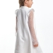 Платье для девочек Mini Maxi, модель 7123, цвет белый/мультиколор 
