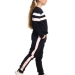 Спортивный костюм для девочек Mini Maxi, модель 7256, цвет черный 
