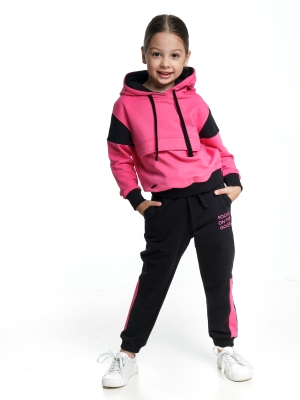 Спортивный костюм для девочек Mini Maxi, модель 7108, цвет малиновый
