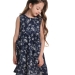 Платье для девочек Mini Maxi, модель 7550, цвет мультиколор/синий 