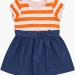 Платье для девочек Mini Maxi, модель 2742, цвет оранжевый/мультиколор 