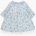Платье для девочек Mini Maxi, модель 7779, цвет голубой/мультиколор 