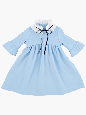 Платье для девочек Mini Maxi, модель 6224, цвет голубой