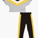 Спортивный костюм для девочек Mini Maxi, модель 6618/6619, цвет горчичный 