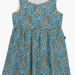 Платье для девочек Mini Maxi, модель 3356, цвет голубой/мультиколор 