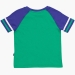 Футболка для мальчиков Mini Maxi, модель 3382, цвет зеленый/синий 
