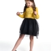 Платье для девочек Mini Maxi, модель 6849, цвет горчичный 