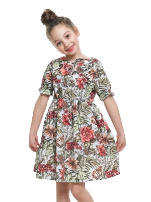 Платье для девочек Mini Maxi, модель 7638, цвет мультиколор/мультиколор