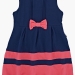 Платье для девочек Mini Maxi, модель 2912, цвет синий/коралловый 