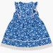 Платье для девочек Mini Maxi, модель 7656, цвет синий/мультиколор 