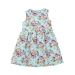 Платье для девочек Mini Maxi, модель 4590, цвет бирюзовый/мультиколор 