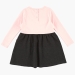 Платье для девочек Mini Maxi, модель 2626, цвет кремовый/розовый 