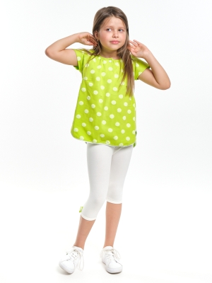 Комплект одежды для девочек Mini Maxi, модель 1358/4002, цвет салатовый/белый