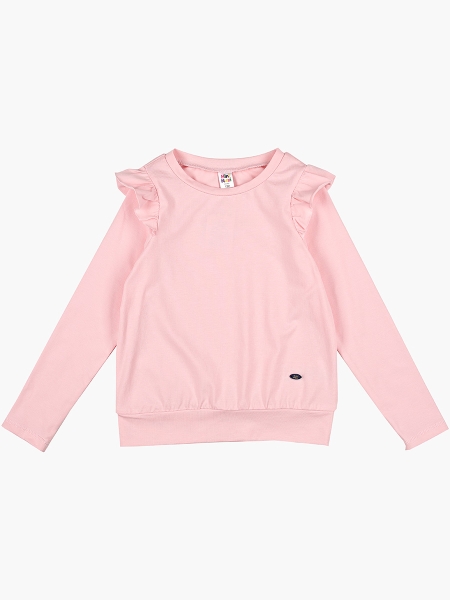 Лонгслив для девочек Mini Maxi, модель 0878, цвет розовый 