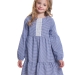 Платье для девочек Mini Maxi, модель 7776, цвет синий/клетка 