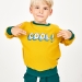 Свитшот для мальчиков Mini Maxi, модель 6791, цвет горчичный 