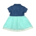 Платье для девочек Mini Maxi, модель 3984, цвет синий/бирюзовый 