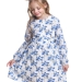 Платье для девочек Mini Maxi, модель 7699, цвет голубой 