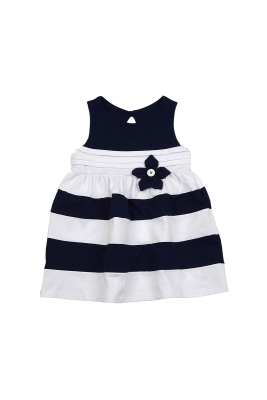 Платье для девочек Mini Maxi, модель 1716, цвет белый/синий