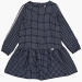 Платье для девочек Mini Maxi, модель 6837, цвет темно-синий/белый/клетка 