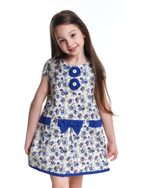 Платье для девочек Mini Maxi, модель 2990, цвет синий 