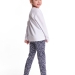 Пижама для девочек Mini Maxi, модель 1071, цвет белый/мультиколор 