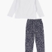 Пижама для девочек Mini Maxi, модель 1071, цвет белый/мультиколор 