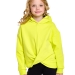 Худи для девочек Mini Maxi, модель 7525, цвет неон/желтый 