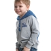 Джемпер для мальчиков Mini Maxi, модель 2176, цвет серый/синий 