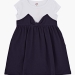 Платье для девочек Mini Maxi, модель 2655, цвет белый/синий 