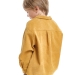 Рубашка для мальчиков Mini Maxi, модель 8000, цвет горчичный 