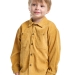 Рубашка для мальчиков Mini Maxi, модель 8000, цвет горчичный 