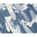 Сорочка для мальчиков Mini Maxi, модель 6530, цвет синий/камуфляж 