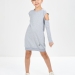 Платье для девочек Mini Maxi, модель 6004, цвет серый 