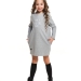 Платье для девочек Mini Maxi, модель 7052, цвет серый 