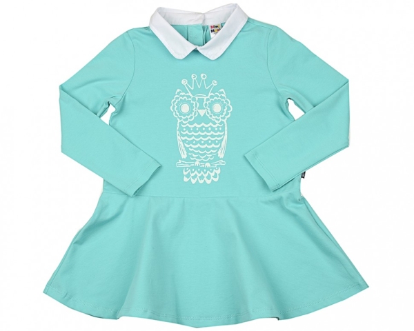 Платье для девочек Mini Maxi, модель 3936, цвет бирюзовый 