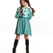 Платье для девочек Mini Maxi, модель 7356, цвет бирюзовый 
