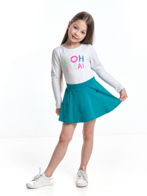 Комплект с юбкой "OOH LALA" (92-116см) Mini Maxi 0901/0902(1)изумр