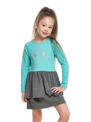 Платье для девочек Mini Maxi, модель 6038, цвет бирюзовый