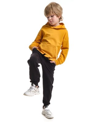 Спортивный костюм для мальчиков Mini Maxi, модель 9818, цвет горчичный