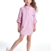 Платье для девочек Mini Maxi, модель 6056, цвет розовый/клетка 