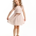Платье для девочек Mini Maxi, модель 6407, цвет розовый/мультиколор 